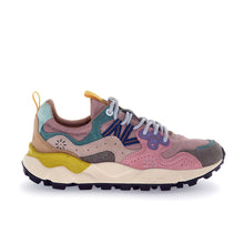 Load image into Gallery viewer, FLOWER MOUNTAIN | Yamano 3 Sneakers Suede/Nylon | Grey Cipria Light Pink