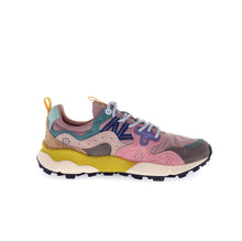 Load image into Gallery viewer, FLOWER MOUNTAIN | Yamano 3 Sneakers Suede/Nylon | Grey Cipria Light Pink