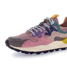 Load image into Gallery viewer, FLOWER MOUNTAIN | Yamano 3 Sneakers Suede/Nylon | Grey Cipria Light Pink