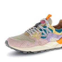 Load image into Gallery viewer, FLOWER MOUNTAIN | Yamano 3 Sneakers  Suede/Nylon | Light Pink Lilac Petrol