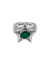 Load image into Gallery viewer, TWOJEYS | Green Bomba Ring | Silver