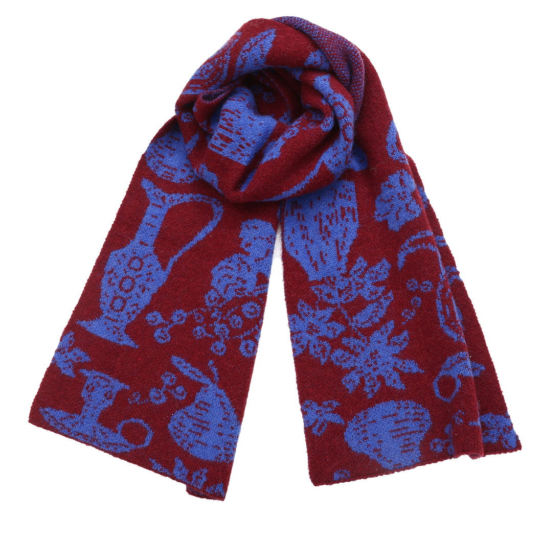 FRNCH | Maddi Scarf | Flora Blue