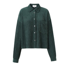 Load image into Gallery viewer, FRNCH | Anae Shirt | Forest Green