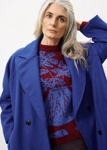 Load image into Gallery viewer, FRNCH | Delphina Coat | Electric Blue