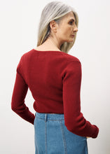 Load image into Gallery viewer, FRNCH | Ainoa Cardigan | Bordeaux Red