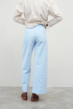 Load image into Gallery viewer, DR BLOOM | Corduroy Rose Pants | Sky Blue