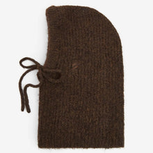 Load image into Gallery viewer, GRACE &amp; MILA | Samourai Wool Blend Balaclava | Chocolate