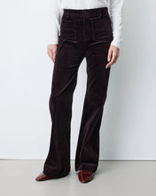 Load image into Gallery viewer, GRACE &amp; MILA | Alban Straight Corduroy Pant | Aubergine