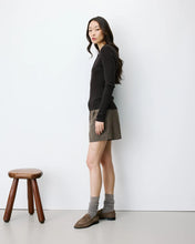 Load image into Gallery viewer, GRACE &amp; MILA | Angelo Knit Polo-Neck Sweater | Chocolate