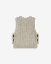 Load image into Gallery viewer, GRACE &amp; MILA | Argan Sleeveless Crew Neck Knit Sweater | Greige