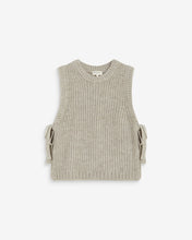 Load image into Gallery viewer, GRACE &amp; MILA | Argan Sleeveless Crew Neck Knit Sweater | Greige