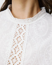 Load image into Gallery viewer, GRACE &amp; MILA | Abigail Broderie Anglaise Blouse | Ivory