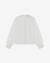Load image into Gallery viewer, GRACE &amp; MILA | Abigail Broderie Anglaise Blouse | Ivory