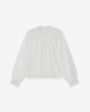 Load image into Gallery viewer, GRACE &amp; MILA | Abigail Broderie Anglaise Blouse | Ivory