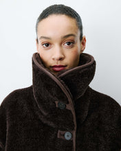 Load image into Gallery viewer, GRACE &amp; MILA | Amelio Faux Fur Coat | Chocolate