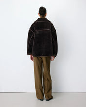 Load image into Gallery viewer, GRACE &amp; MILA | Amelio Faux Fur Coat | Chocolate
