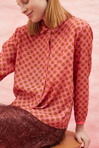 DR BLOOM | Copos Print Shirt | Pink