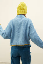 Load image into Gallery viewer, DR BLOOM | Jersey Cardigan Ding-Ding | Azul