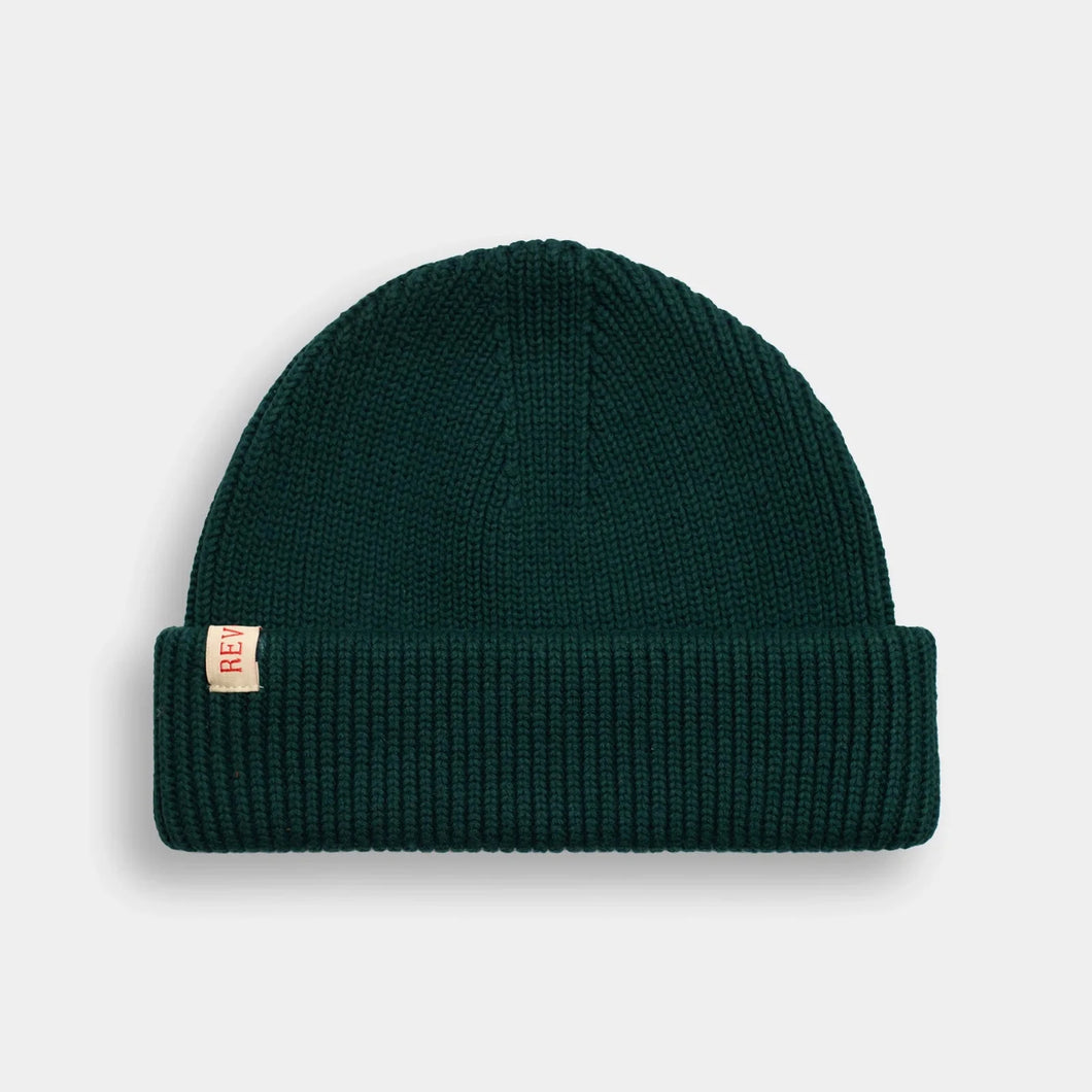 REVOLUTION | 9324 Fisherman Beanie | Dark Green