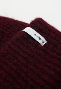SELFHOOD | 99010 Fluffy Beanie | Burgundy