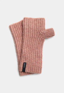 SELFHOOD | 99014 Fluffy Half Mittens | Amber