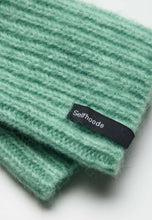 Load image into Gallery viewer, SELFHOOD | 99014 Fluffy Half Mittens | Turqiouse