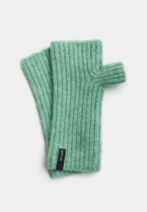 SELFHOOD | 99014 Fluffy Half Mittens | Turqiouse