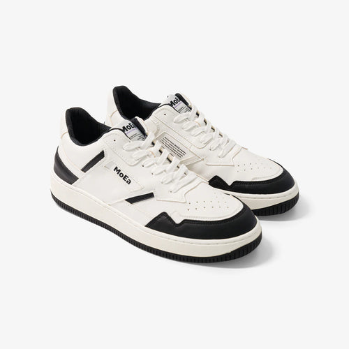 MoEa | GEN1 Sport Grape Vegan Sneakers | Black & White - LONDØNWORKS