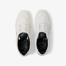 Load image into Gallery viewer, MoEa x Jean Andre | GEN1 Grape Vegan Sneakers | White &amp; Black - LONDØNWORKS