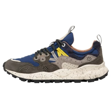 Load image into Gallery viewer, FLOWER MOUNTAIN | Yamano 3 Suede/Nylon Sneakers | Grey-Navy 2 - LONDØNWORKS