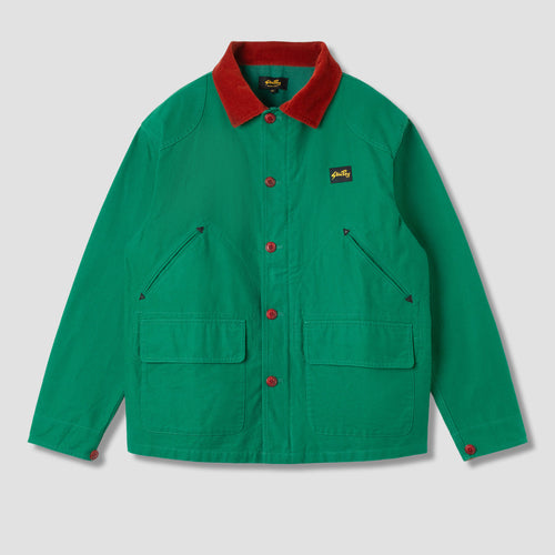 Stan Ray | Hunters Half Panama Jacket | Racing Green