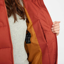 Load image into Gallery viewer, SELFHOOD | 77148 Hooded Puffer Jacket | Rust