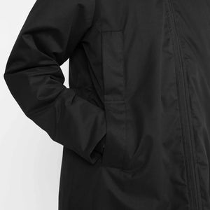 SELFHOOD | 77289 Hooded Coat | Black