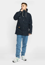 Load image into Gallery viewer, REVOLUTION | Hooded parka Jacket 7287 | Navy