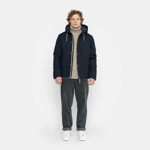 REVOLUTION | 7311 Hooded Jacket Evergreen | Navy