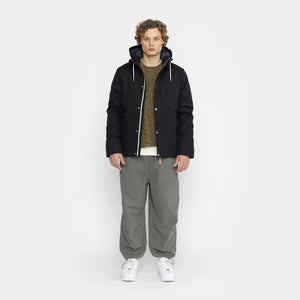 REVOLUTION | 7311 Hooded Jacket Evergreen | Black - LONDØNWORKS