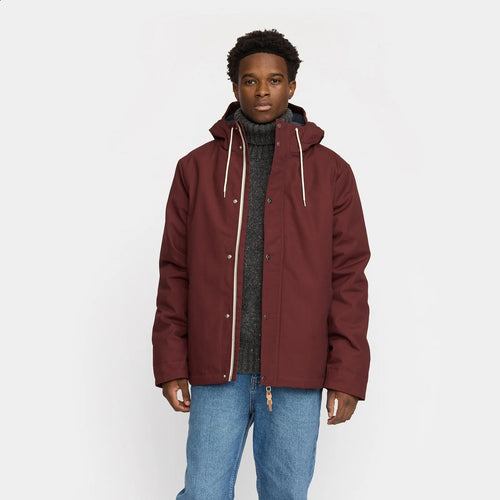 REVOLUTION | 7311 Hooded Jacket | Burgundy