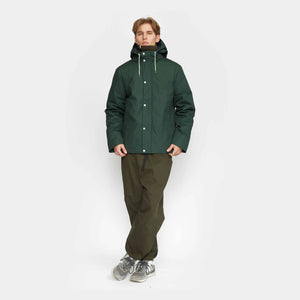 REVOLUTION | 7311 Hooded Jacket Evergreen | Dark Green