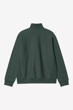 Load image into Gallery viewer, CARHARTT WIP | Half Zip American Script Sweatshirt | Kale Green
