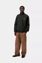 Load image into Gallery viewer, CARHARTT WIP | Half Zip American Script Sweatshirt | Raven