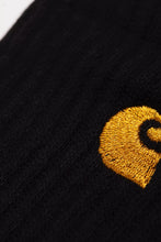 Load image into Gallery viewer, CARHARTT WIP | Chase Socks | Black &amp; Gold - LONDØNWORKS