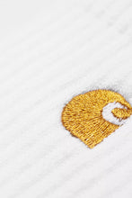 Load image into Gallery viewer, CARHARTT WIP | Chase Socks | White &amp; Gold - LONDØNWORKS