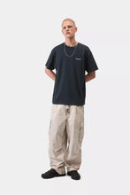 Load image into Gallery viewer, CARHARTT WIP | S/S Script Embroidery T-shirt | Deep Night &amp; White