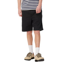 Load image into Gallery viewer, CARHARTT WIP | Flint Short | Black Garment Dyed