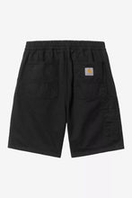 Load image into Gallery viewer, CARHARTT WIP | Flint Short | Black Garment Dyed