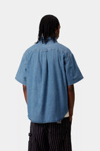 Load image into Gallery viewer, CARHARTT WIP | S/S Lucas Shirt | Blue Stone Washed