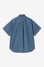 Load image into Gallery viewer, CARHARTT WIP | S/S Lucas Shirt | Blue Stone Washed