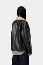 Load image into Gallery viewer, CARHARTT WIP | W' Shepton OG Michigan Coat | Black &amp; Natural