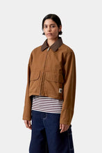 Load image into Gallery viewer, CARHARTT WIP | W' Prescott Jacket | Hamilton Brown &amp; Tobacco Garment Dyed - LONDØNWORKS