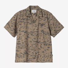 Load image into Gallery viewer, CARHARTT WIP | S/S Travon T-Shirt Duck Feather Print | Cypress/Black